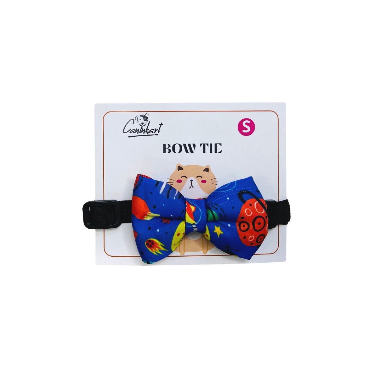 Caninkart Dog and Cat Bow Tie - Space