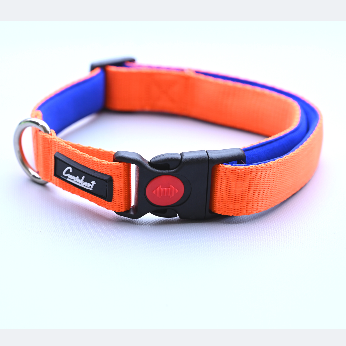 Caninkart Padded Dog Collar - Orange