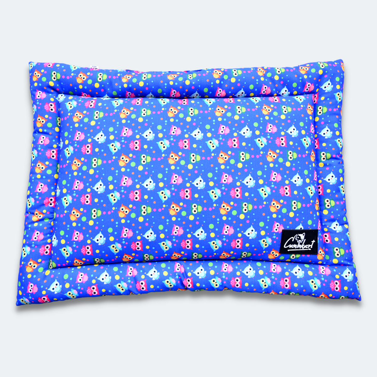 Caninkart Owl Lounge Dog & Cat Mat - Blue