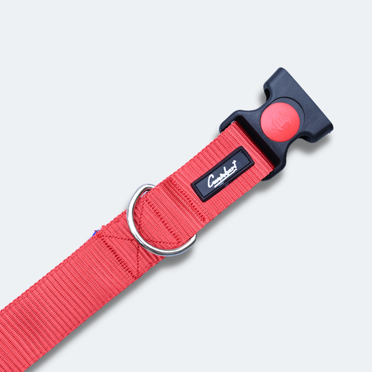 Caninkart Padded Dog Collar - Red