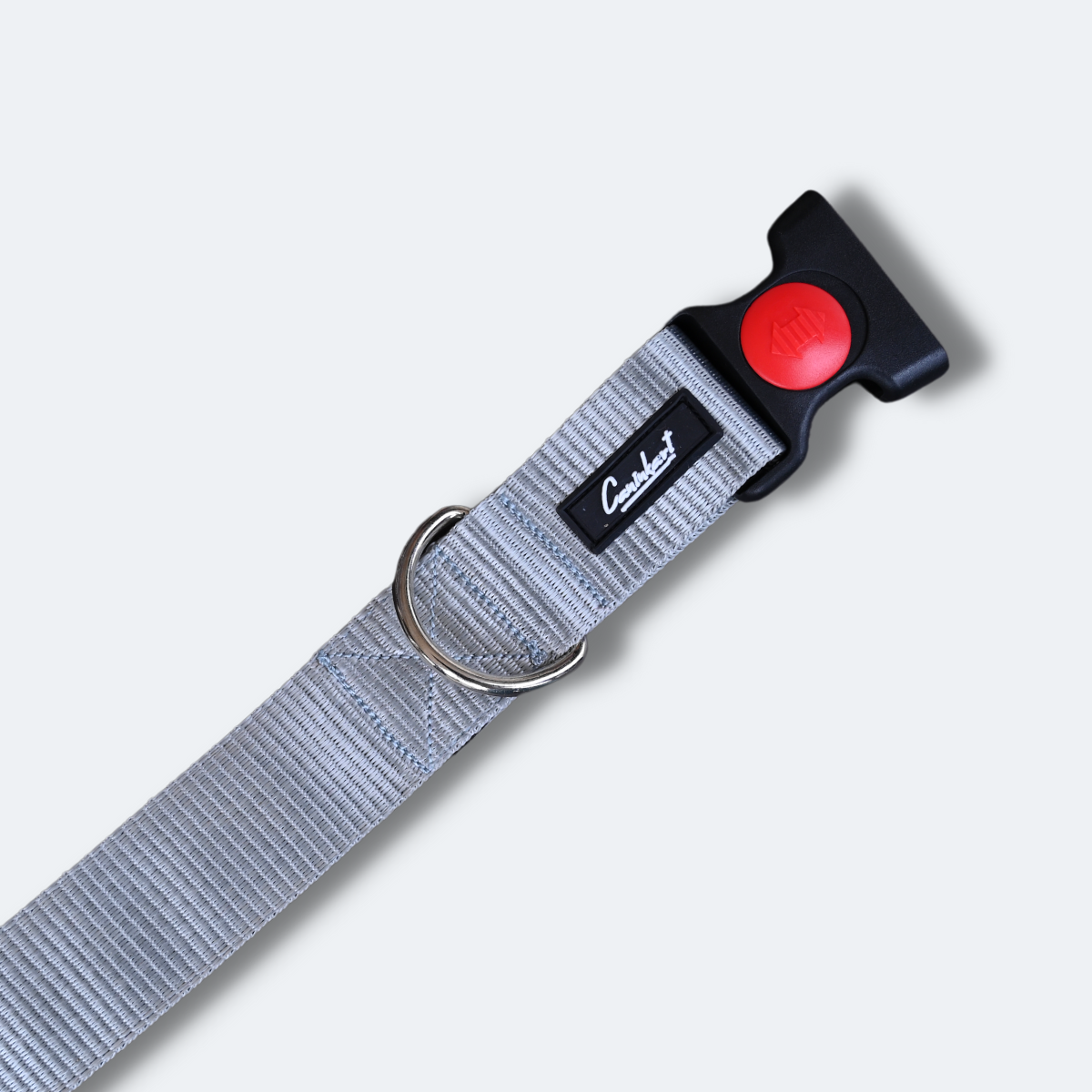 Caninkart Padded Dog Collar - Steel Grey