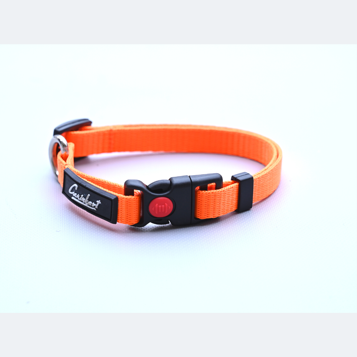 Caninkart Nylon Collar- Orange (Small)