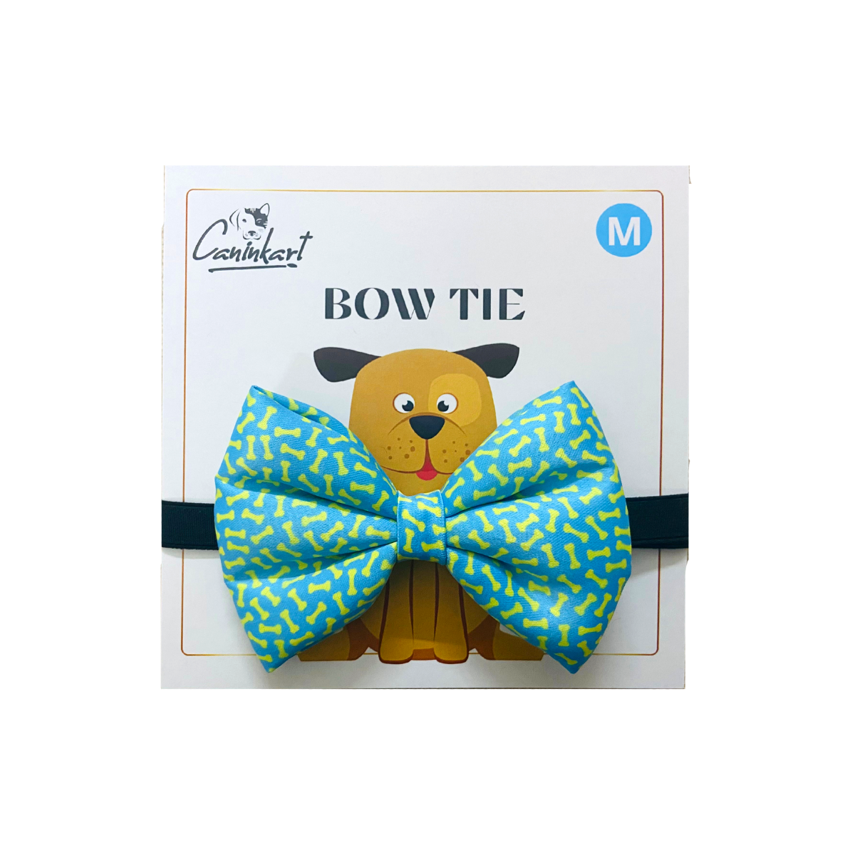 Caninkart Dog and Cat Bow Tie- Bones print