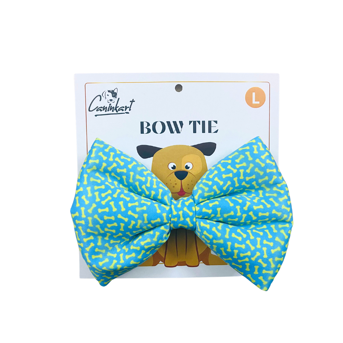 Caninkart Dog and Cat Bow Tie- Bones print