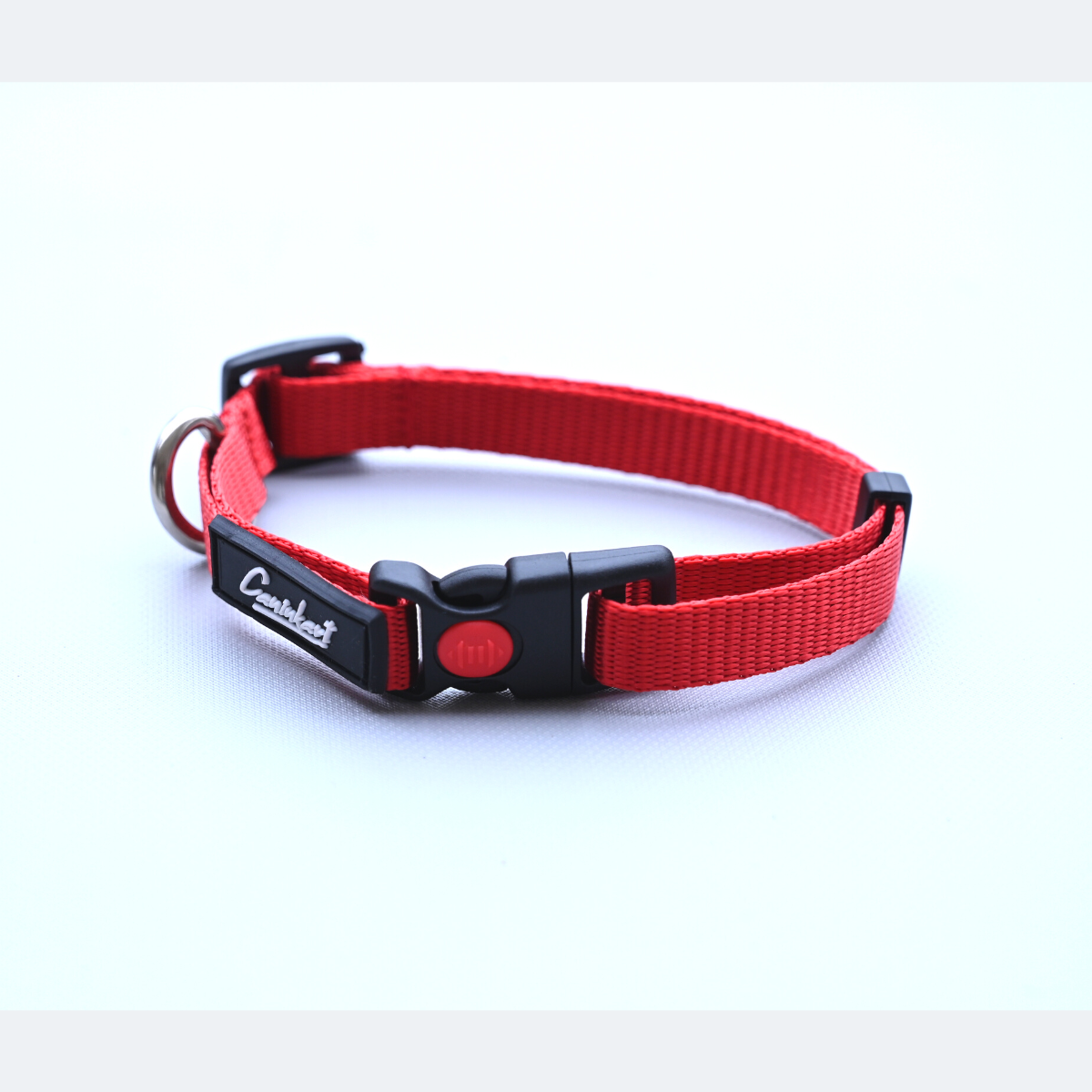 Caninkart Nylon Collar- Red (Small)