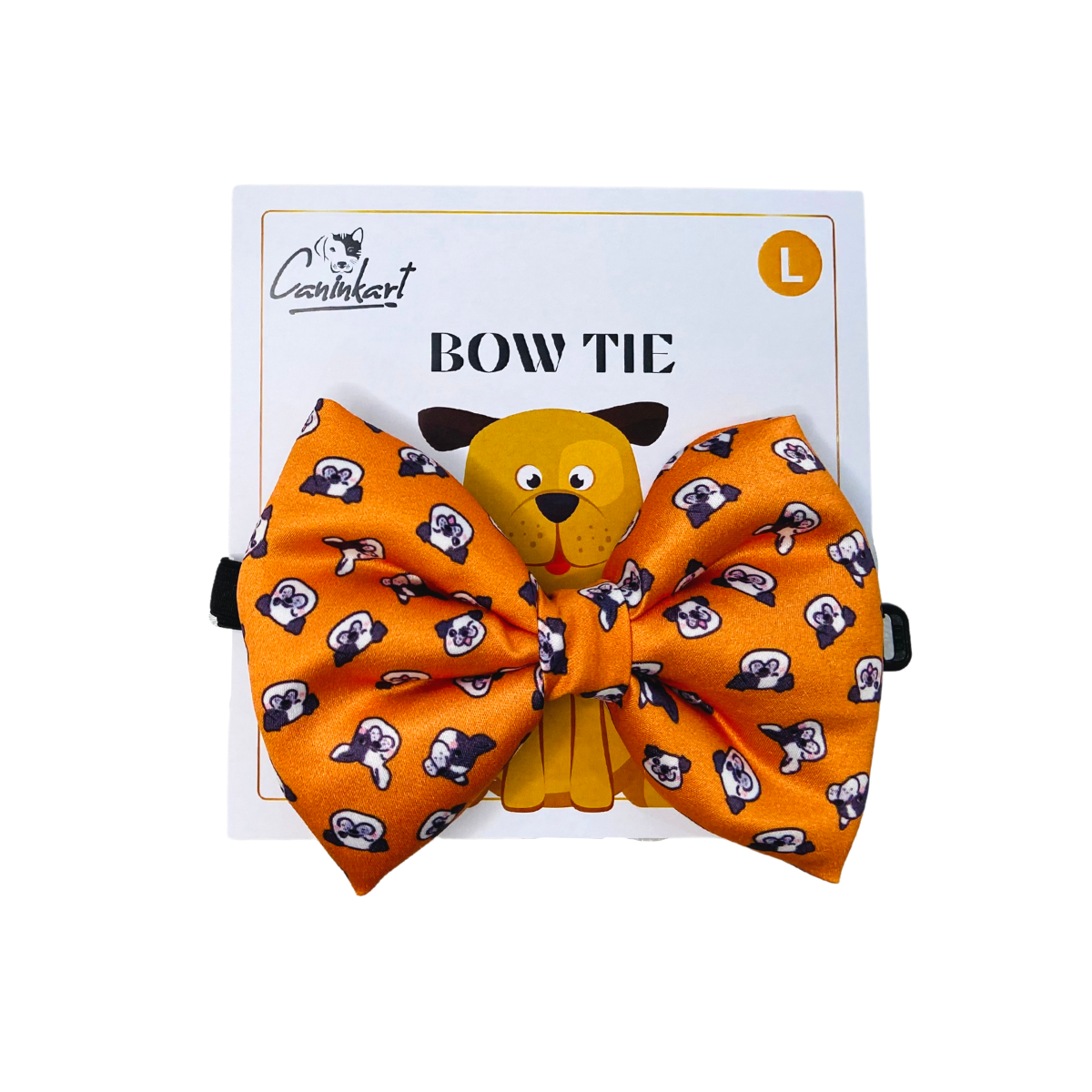 Caninkart Dog and Cat Bow Tie- Orange