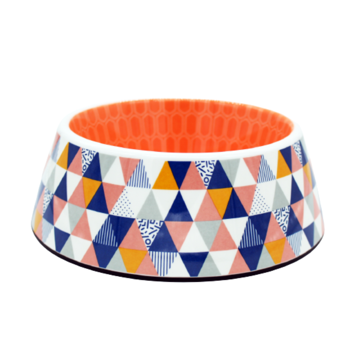 Caninkart Melamine Prism Design Bowl For Dog and Cat, L, 800 ml