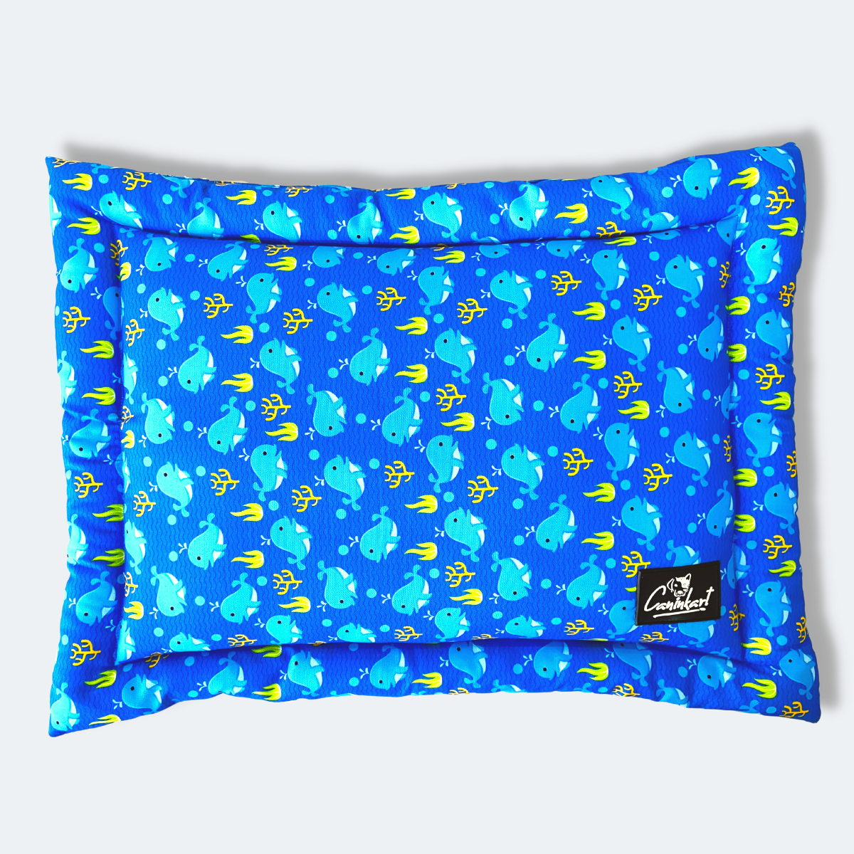 Caninkart Ocean Lounge Dog & Cat Mat - Blue