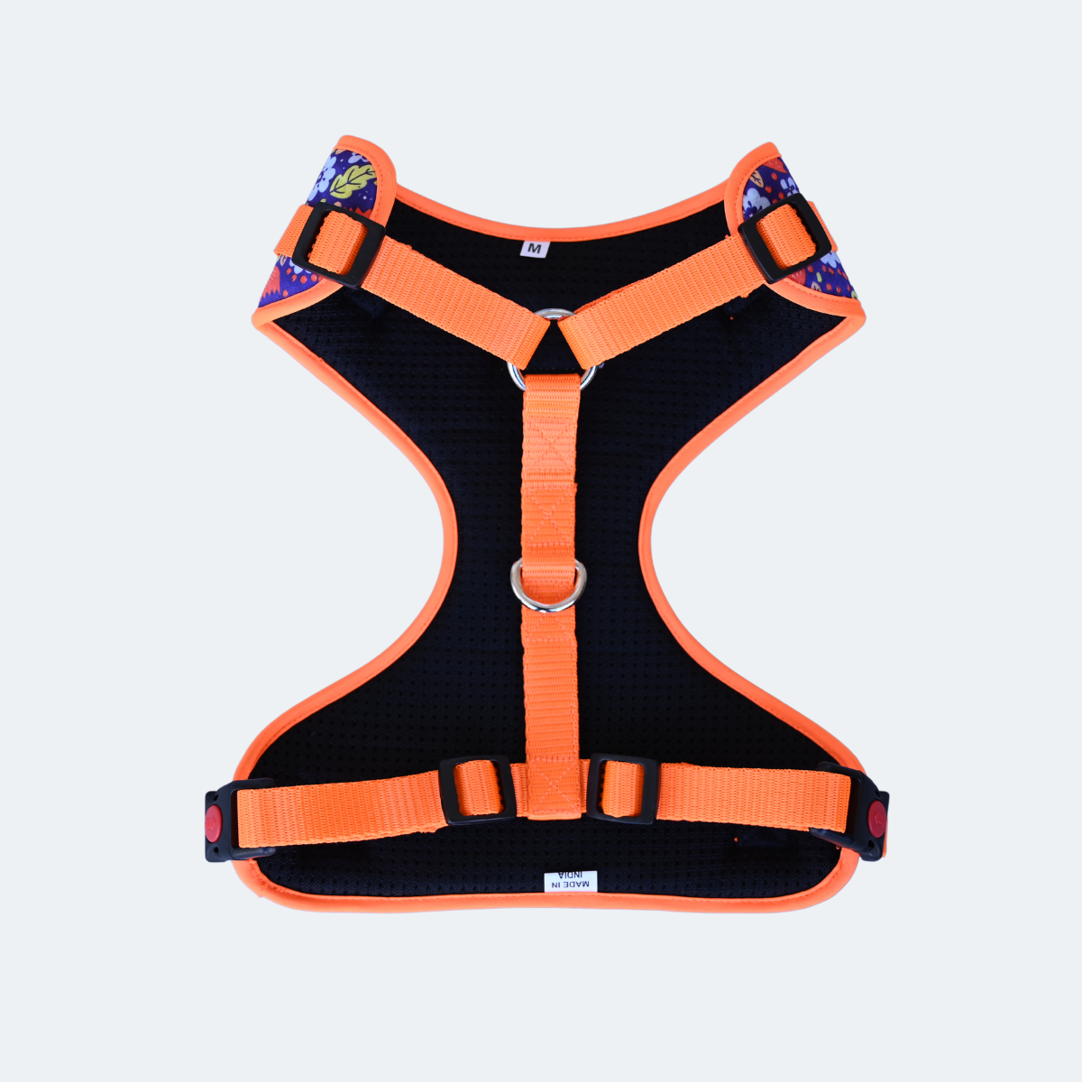 Caninkart Floral Chest Harness (Blue)