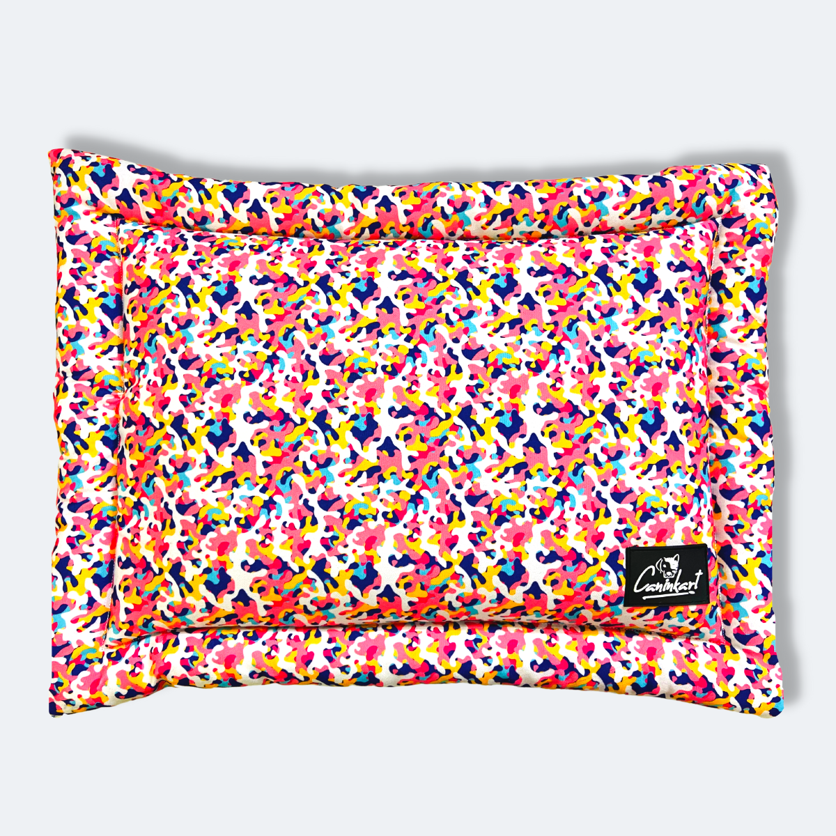 Caninkart Camouflage Lounge Dog & Cat Mat - Multicolour