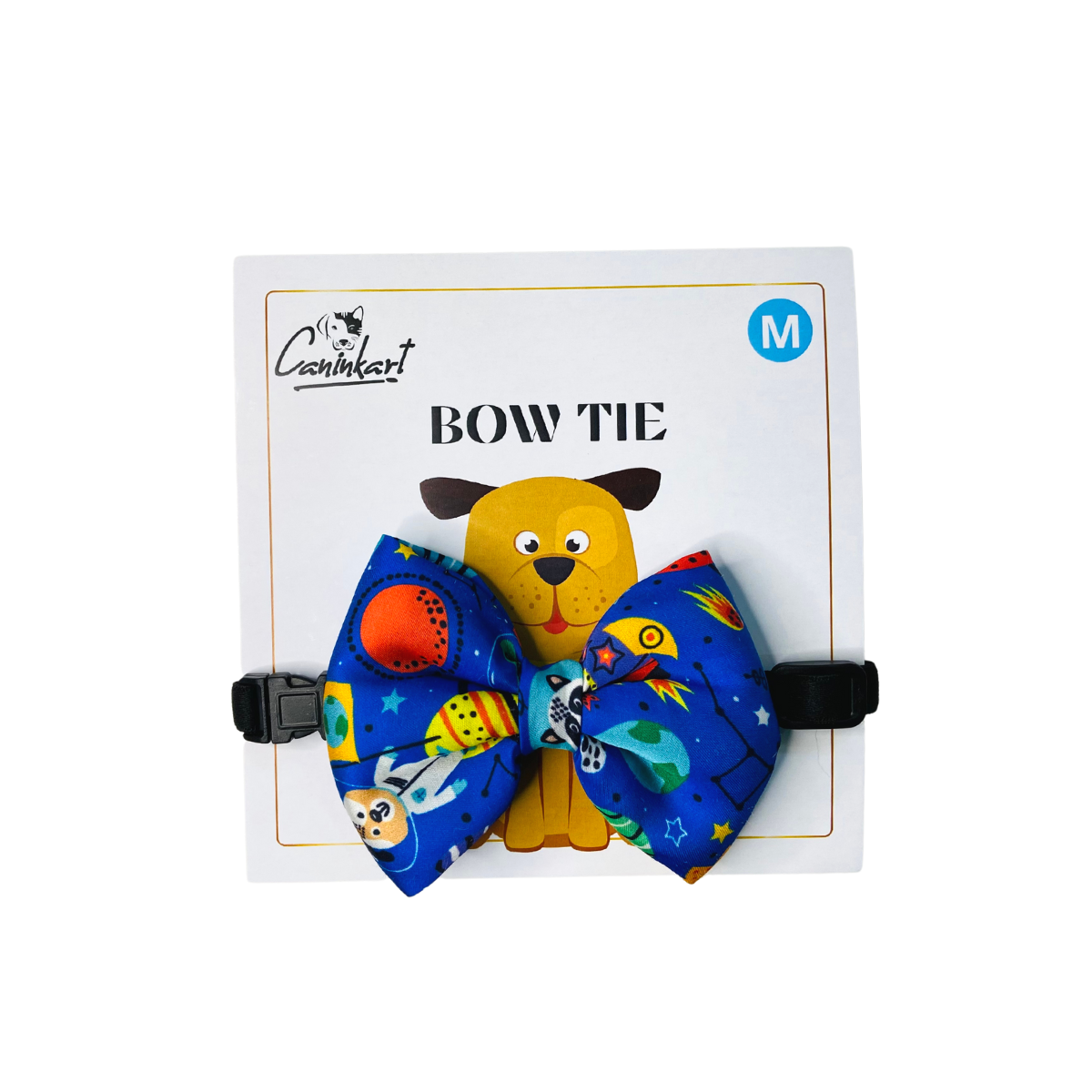 Caninkart Dog and Cat Bow Tie - Space