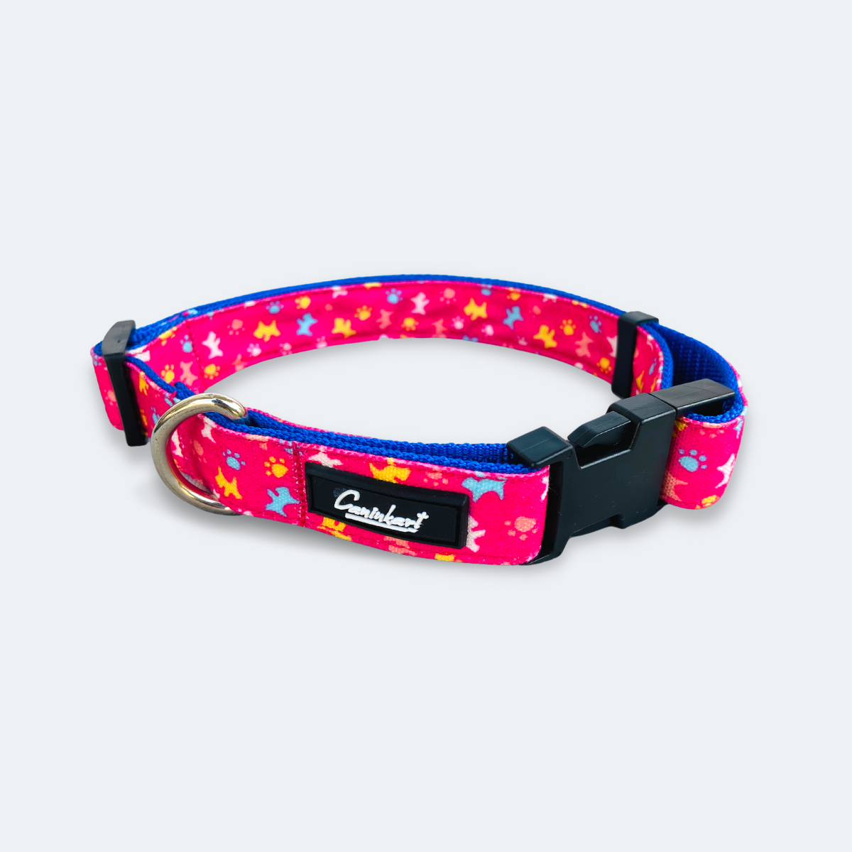 Caninkart Dog Collar- Pink Popper