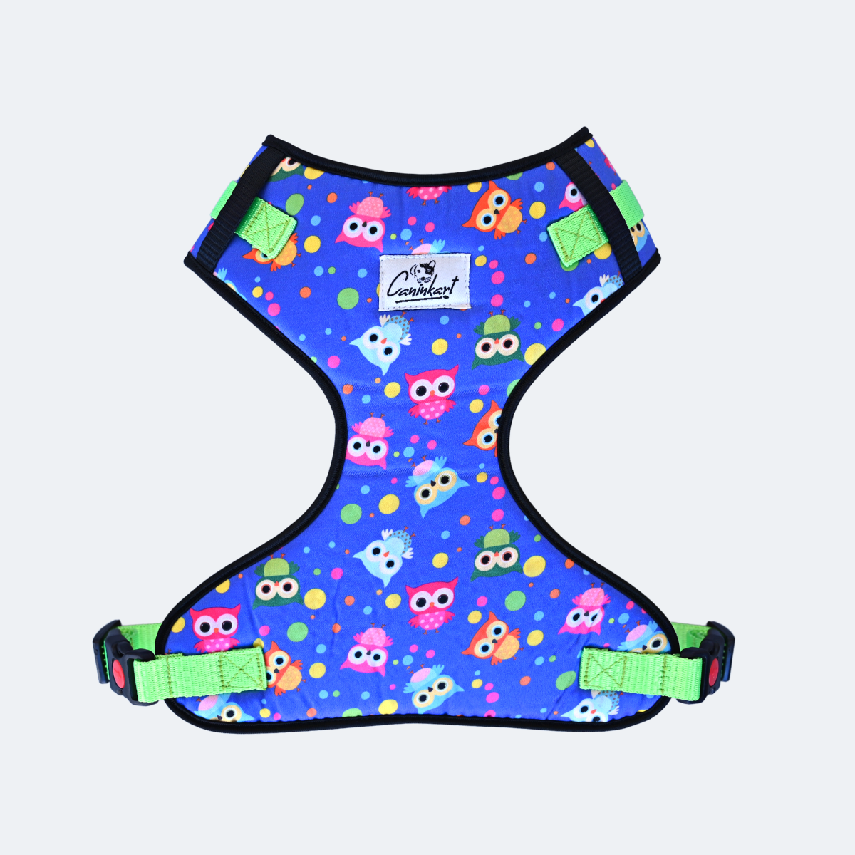 Caninkart Owl Chest Harness (Blue)