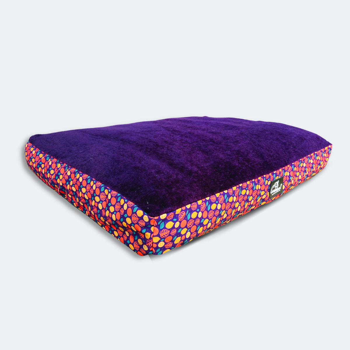 Caninkart Lounge Mattress - Tropical Purple (Large)