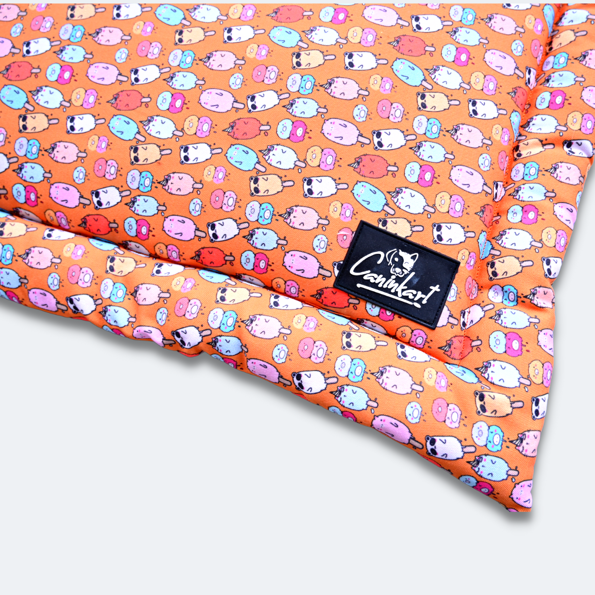Caninkart Pupsicle Lounge Dog & Cat Mat -Orange