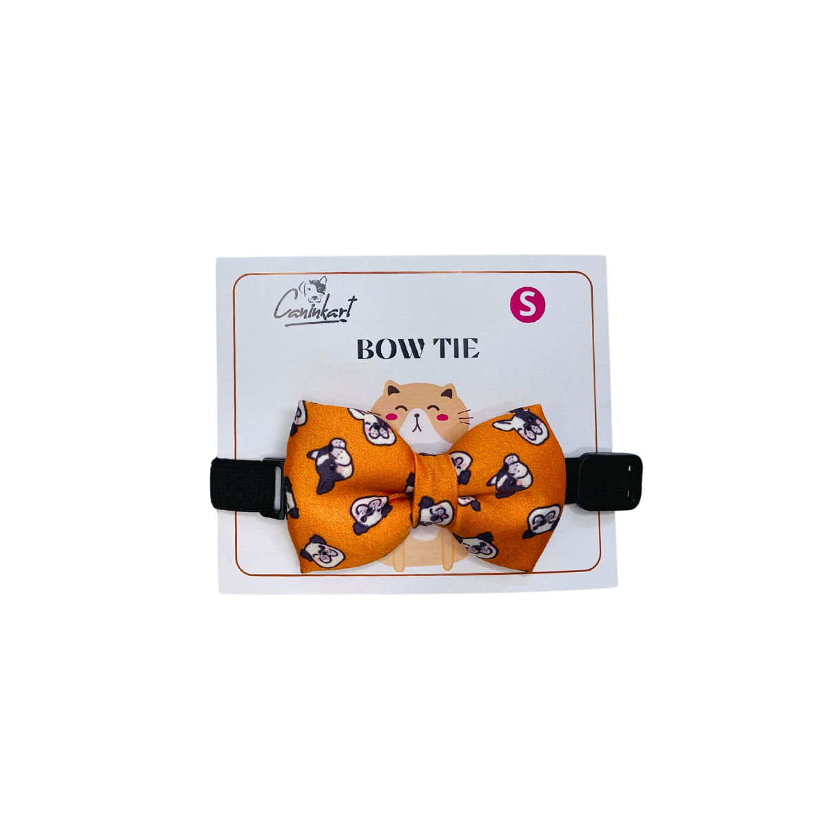 Caninkart Dog and Cat Bow Tie- Orange