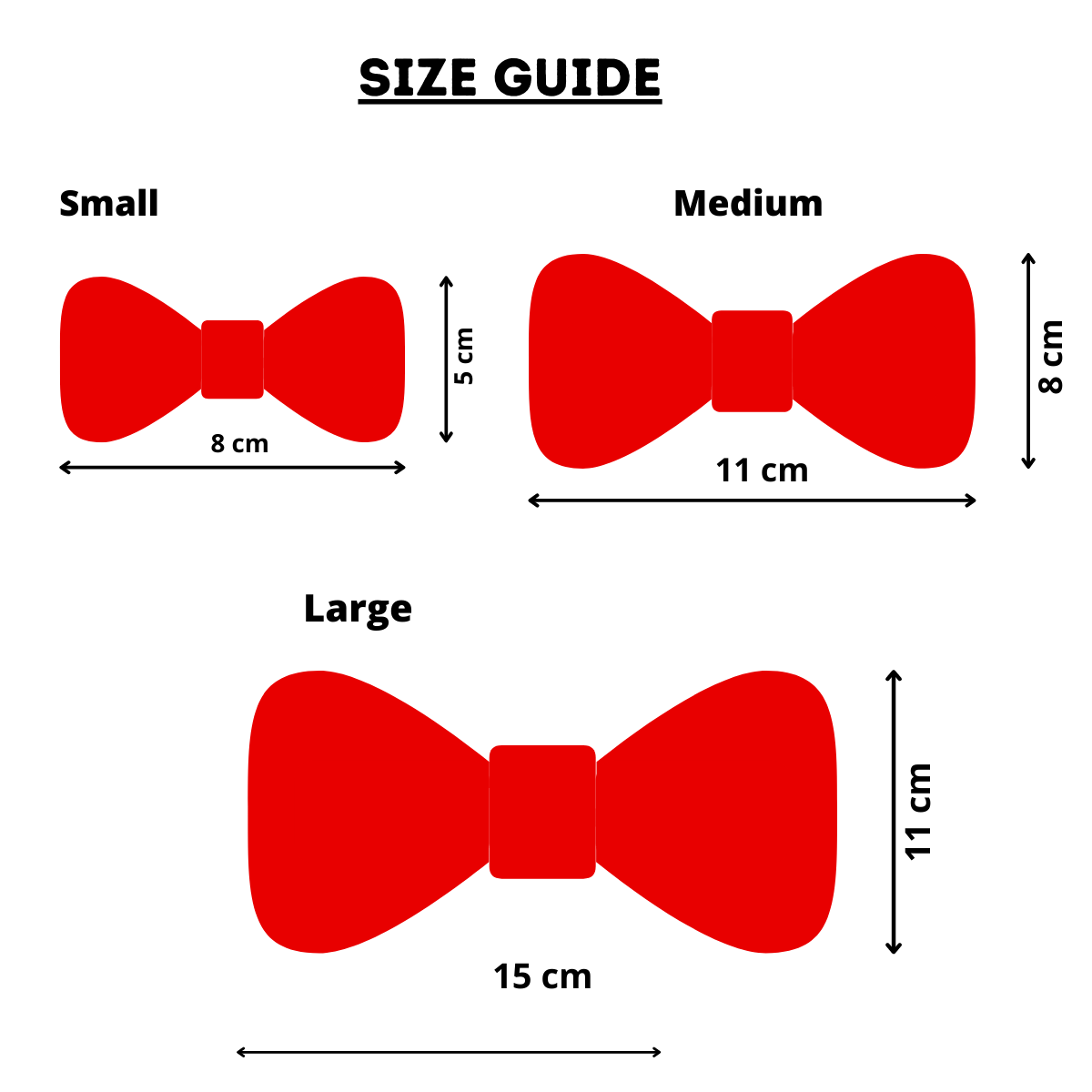Caninkart Dog and Cat Bow Tie- Orange