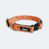 Caninkart Dog Collar- Orange Faces