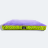 Caninkart Lounge Mattress - Green & Purple (Medium)