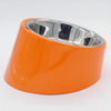 Caninkart Melamine Slant Bowl, Orange