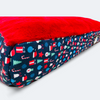 Caninkart Lounge Mattress - Blue & Red (Large)