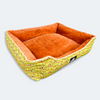 Caninkart Premium Fur Lounger Bed - Full of Hearts