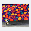 Caninkart Lounge Mattress - Tropical Purple (Large)