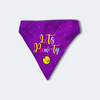 Caninkart Let's Pawty Bandana