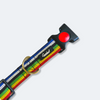 Caninkart Padded Dog Collar - Rainbow (XL) | Strap width: 1.5inch