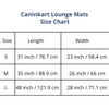 Caninkart Batwing Lounge Mats